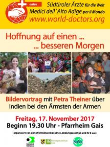 Bildervortrag, Freitag 17. November 2017