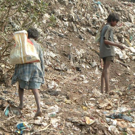 I bambini di strada di Calcutta