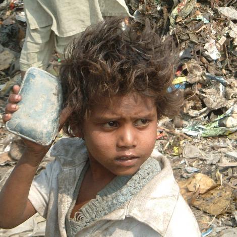 I bambini di strada di Calcutta