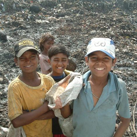 I bambini di strada di Calcutta