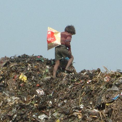 I bambini di strada di Calcutta