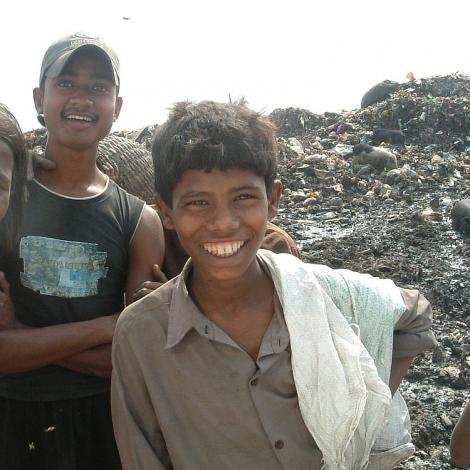 I bambini di strada di Calcutta